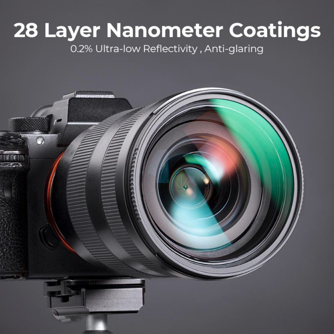 K&F Concept 127mm Nano-X B270 MCUV Filter, HD, Waterproof, Anti Scratch, Green Coated KF01.2085 - 4